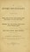 Cover of: A history and genealogy of the families of Bulloch, Stobo, DeVeaux, Irvine, Douglass, Baillie, Lewis, Adams, Glen, Jones, Davis, Hunter...