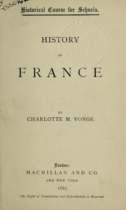 Cover of: History of France