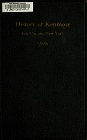 History of Kenmore by Frederick S. Parkhurst