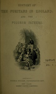 Cover of: History of the Puritans in England