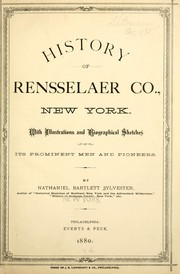Cover of: History of Rensselaer Co., New York