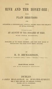 Cover of: The hive and the honey-bee by H. D. Richardson