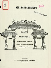 Cover of: Housing in chinatown