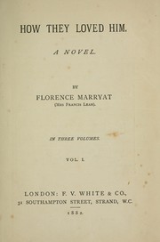 Cover of: How they loved him by Florence Marryat