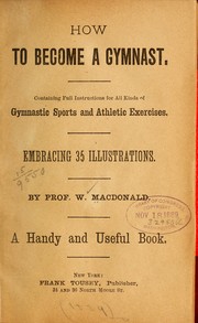 Cover of: How to become a gymnast ...