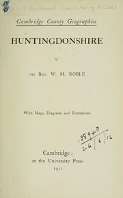 Cover of: Huntingdonshire