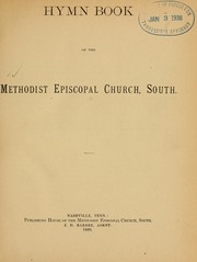 Cover of: Hymn book of the Methodist Episcopal Church, South