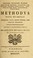 Cover of: Methodus nova et facilis argentum vivum aegris venerea labe infectis exhibendi
