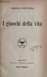 Cover of: I giuochi della vita