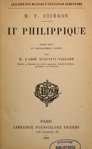 Cover of: IIe Philippique