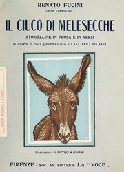 Cover of: Il Ciuco di Melesecche by Renato Fucini