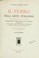 Cover of: Il ferro nell' arte italiana