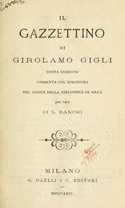 Il Gazzettino by Girolamo Gigli