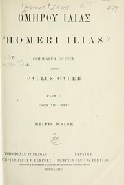 Cover of: Ilias by Όμηρος