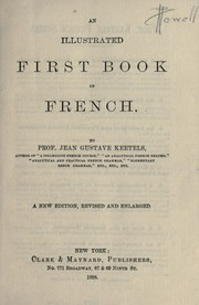 Cover of: An illustrated first book in French