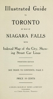 Cover of: Illustrated guide to Toronto by way of Niagara Falls
