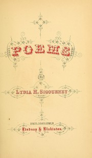 Cover of: Illustrated poems by Lydia H. Sigourney