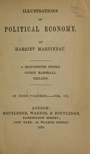 Cover of Illustrations of political economy by Harriet Martineau