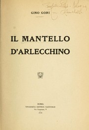 Il mantello d'Arlecchino by Gino Gori