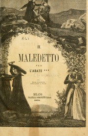 Cover of: Il maledetto