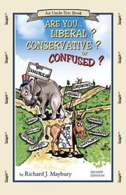 Cover of: Are You Liberal? Conservative? Or Confused? by Richard J. Maybury