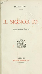 Il Signor Io by Salvatore Farina