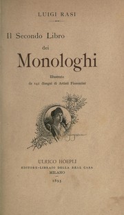Cover of: Il secondo libro dei monologhi