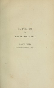 Cover of: Il Tesoro