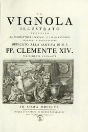 Cover of: Il Vignola illustrato
