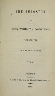 Cover of: The impostor, or, Born without a conscience
