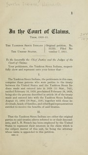 Cover of: In the Court of claims