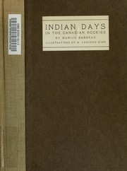 Cover of: Indian days in the Canadian Rockies