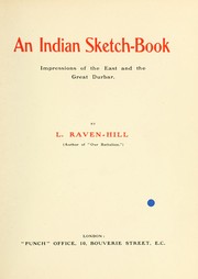 Cover of: An Indian sketch-book