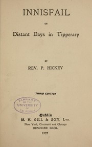 Cover of: Innisfail; or by P. Hickey
