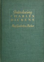 Cover of: Introducing Charles Dickens