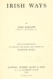Irish ways by Jane Barlow