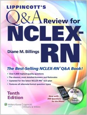 Cover of: Lippincott's Q & A review for NCLEX-RN