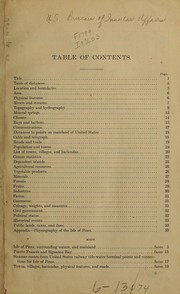 Cover of: The Isle of Pines, Caribbean Sea, its situation, physical features, inhabitants, resources, and industries by United States. Bureau of Insular Affairs