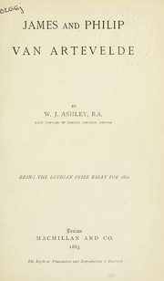 Cover of: James and Philip van Artevelde