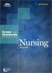 Cover of: Nursing: Scope and Standards of Practice
