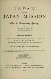 Japan and the Janan Mission of the Church Missionary Socielty by Eugene Stock