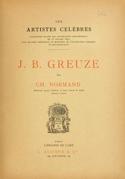 Cover of: J.B. Greuze by Charles Normand