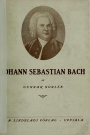 Cover of: Johann Sebastian Bach