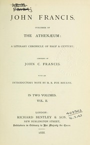John Francis, publisher of the Athenaeum by John Collins Francis