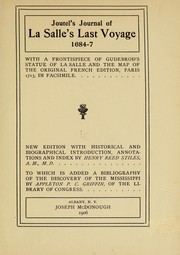 Cover of: Joutel's journal of La Salle's last voyage, 1684-7