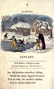 Cover of: The Juvenile almanack, or, Series of monthly emblems.