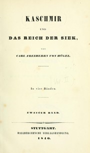 Cover of: Kaschmir und das Reich der Siek