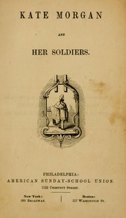 Cover of: Kate Morgan and her soldiers