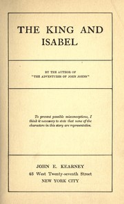 Cover of: The king and Isabel