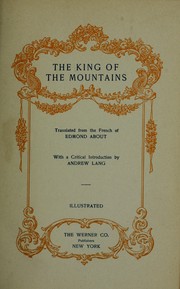 Cover of: The king of the mountains by Edmond About